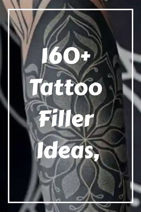 160+ Tattoo Filler Ideas, Ranging from Conventional。